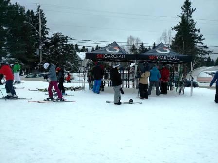Mont Garceau - Ca valais la peine d'être présent tôt pour en profiter au maximum. 