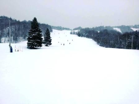 Mont Garceau - Ca valais la peine d'être présent tôt pour en profiter au maximum. 