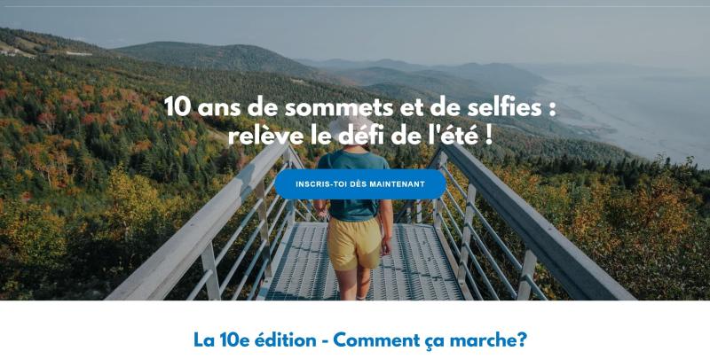 Défi 5 sommets - Un défi de taille vous attend cet été! Défi 5 sommets - Un défi de taille vous attend cet été!