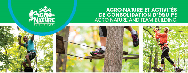 MORIN HEIGHTS ACRO NATURE ÉTÉ 2015 MORIN HEIGHTS ACRO NATURE ÉTÉ 2015