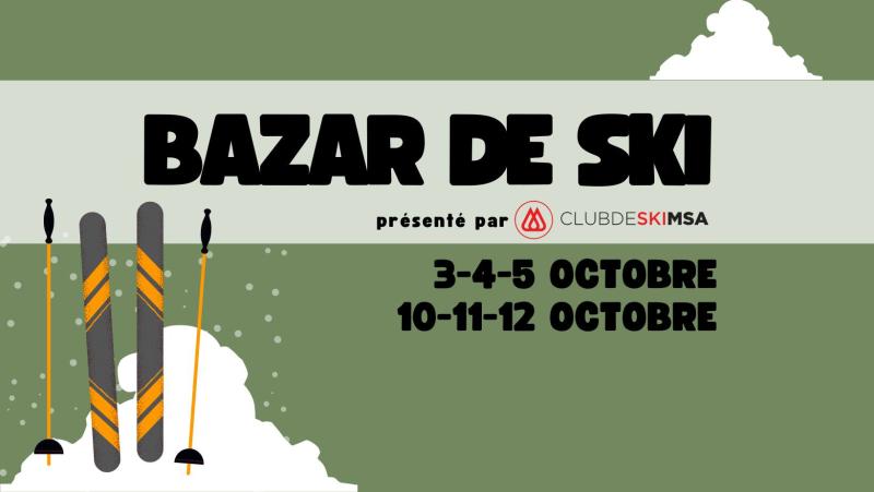 Mont Sainte-Anne - Bazar 2025 3-4-5 octobre et 10-11-12 octobre. Mont Sainte-Anne - Bazar 2025 3-4-5 octobre et 10-11-12 octobre.