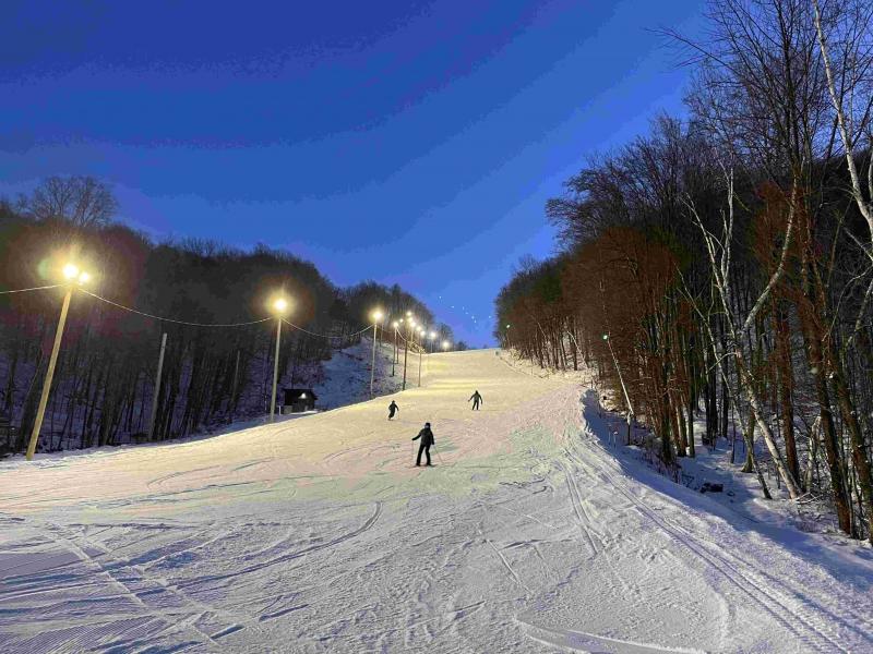 Bromont, Montagne d'Expériences - De beau ski de soirée Bromont, Montagne d'Expériences - De beau ski de soirée