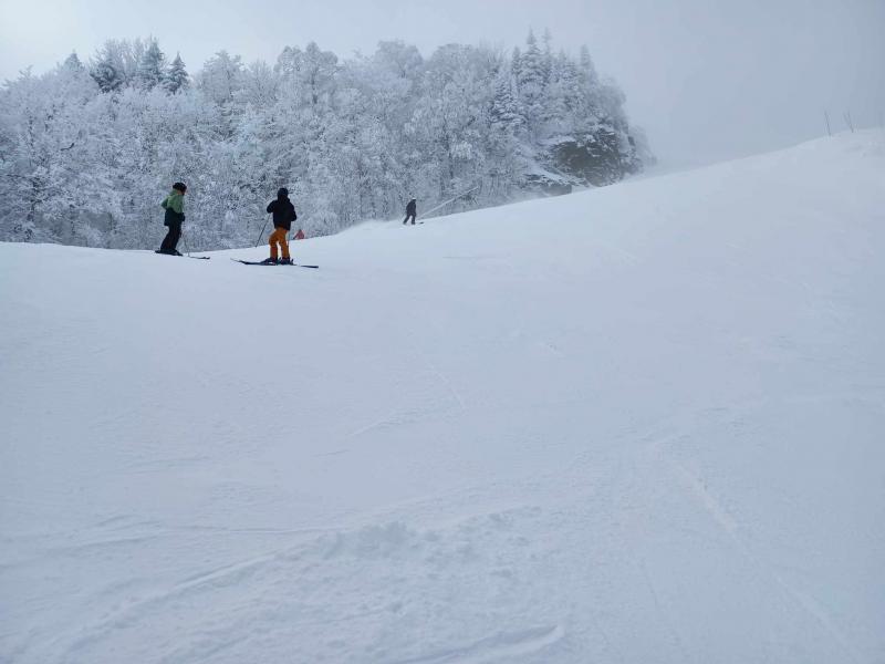 Mont Orford - 10 cm de nouvelle neige Mont Orford - 10 cm de nouvelle neige