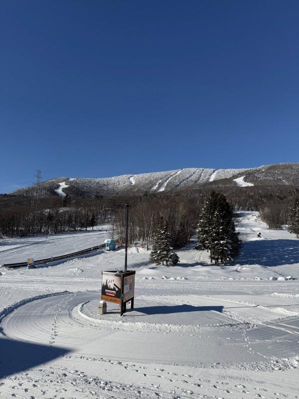 Mont Sainte Anne - La météo est favorable et les opérations progresses Mont Sainte Anne - La météo est favorable et les opérations progresses
