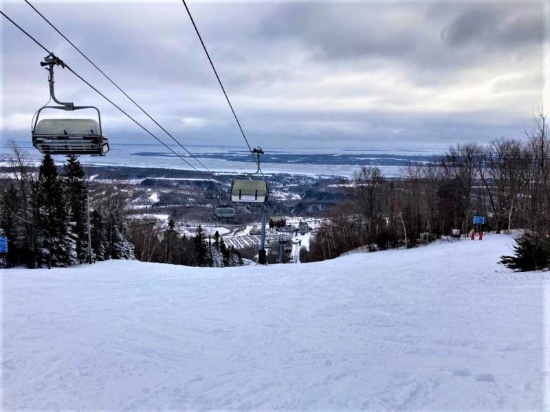 Mont Sainte Anne - Le calme après la tempête ! Mont Sainte Anne - Le calme après la tempête !