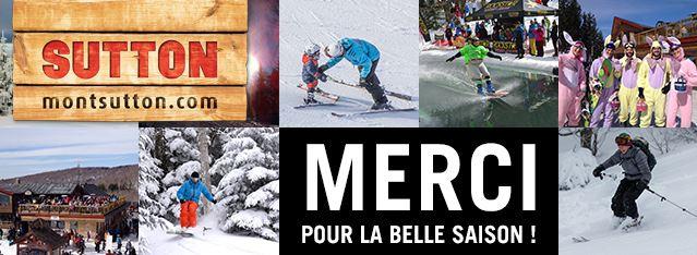 Mont SUTTON clôt la saison de ski et passe à la programmation estivale 2015 ! Mont SUTTON clôt la saison de ski et passe à la programmation estivale 2015 !